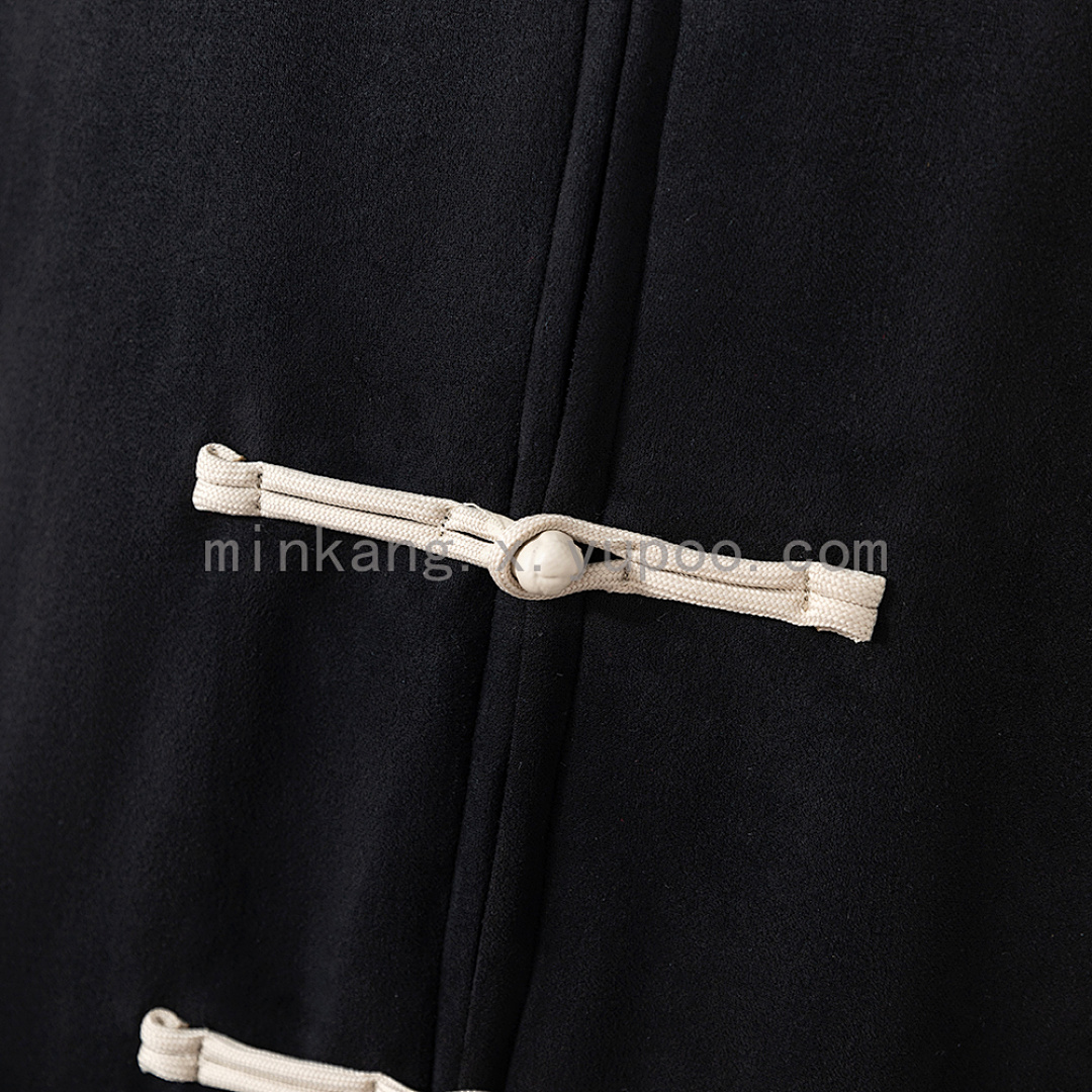 (Chinese New Year) Tang-style jacket - Black S-XL 8