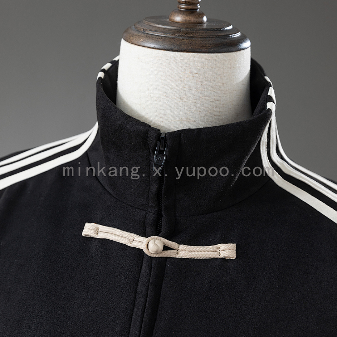 (Chinese New Year) Tang-style jacket - Black S-XL 9