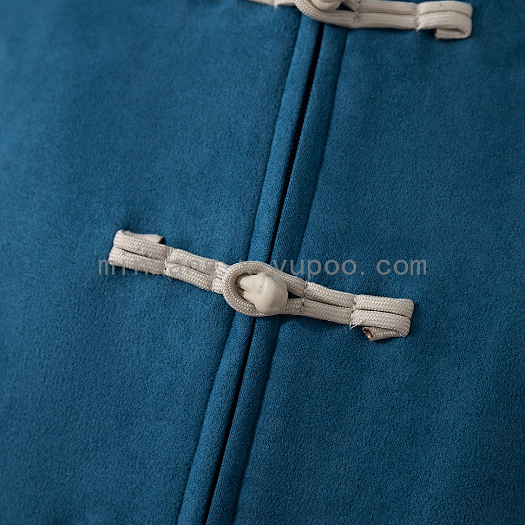 (Chinese New Year) Tang-style jacket - Cowboy Blue S-XL 8