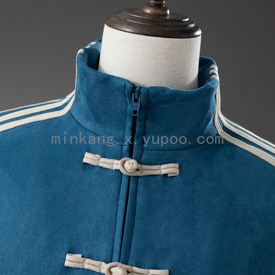 (Chinese New Year) Tang-style jacket - Cowboy Blue S-XL 9