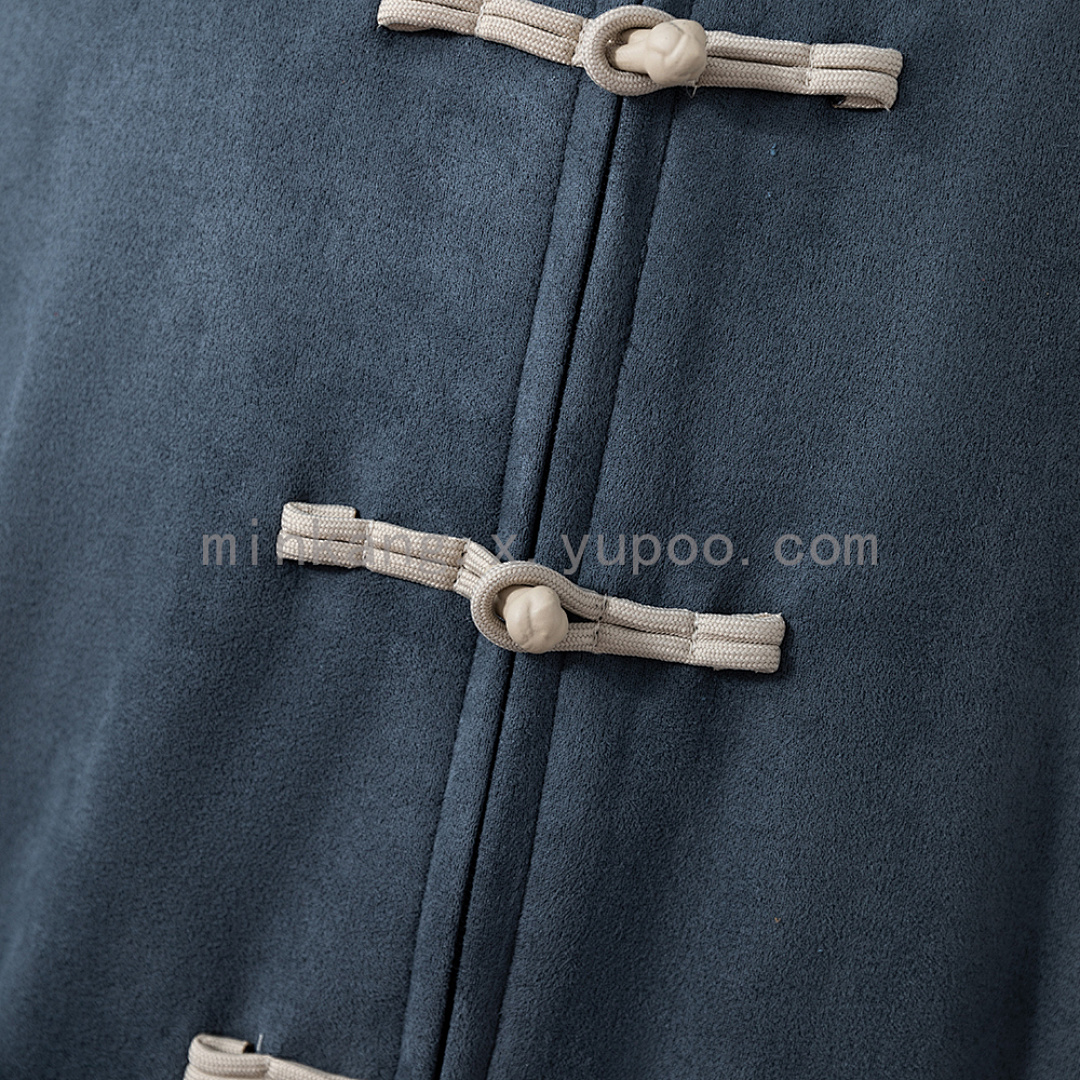 (Chinese New Year) Tang-style jacket - Gray S-XL 8