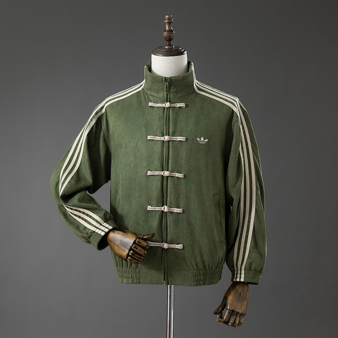 (Chinese New Year) Tang-style jacket - Green S-XL 2