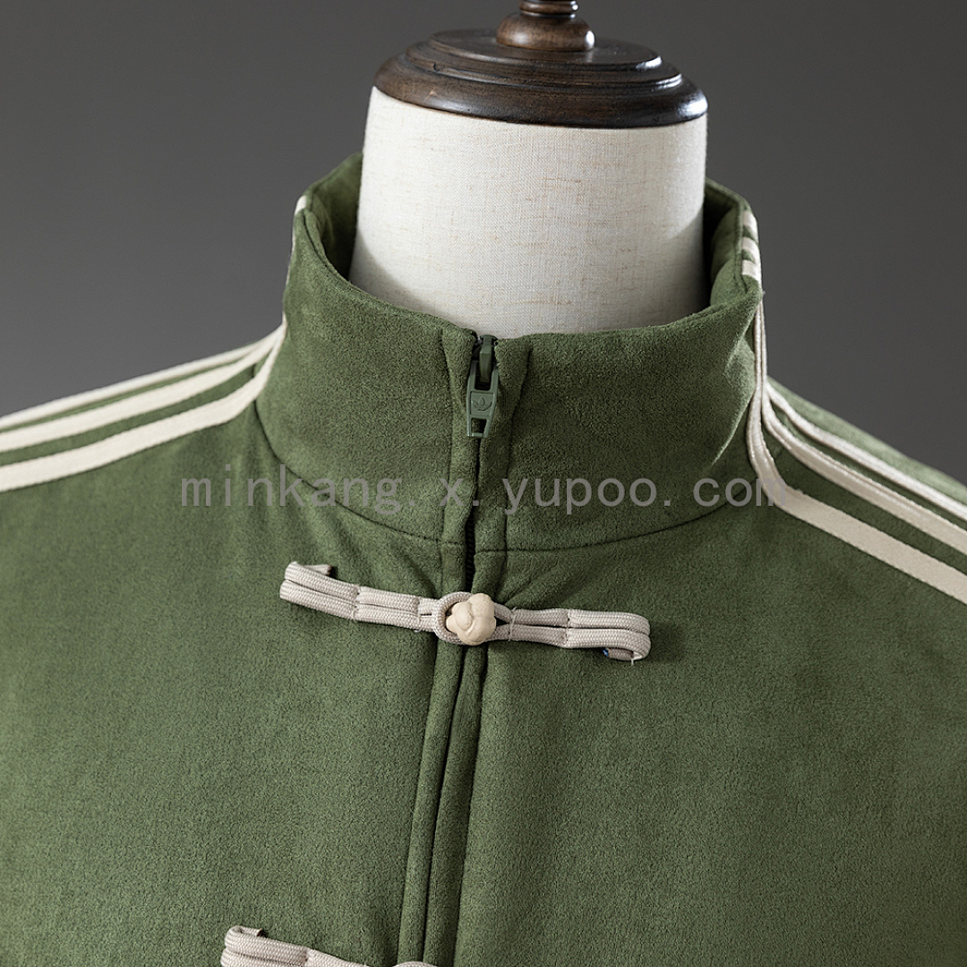 (Chinese New Year) Tang-style jacket - Green S-XL 9