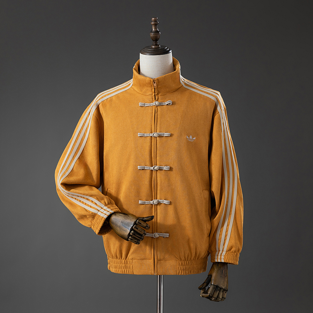(Chinese New Year) Tang-style jacket - Orange S-XL 2