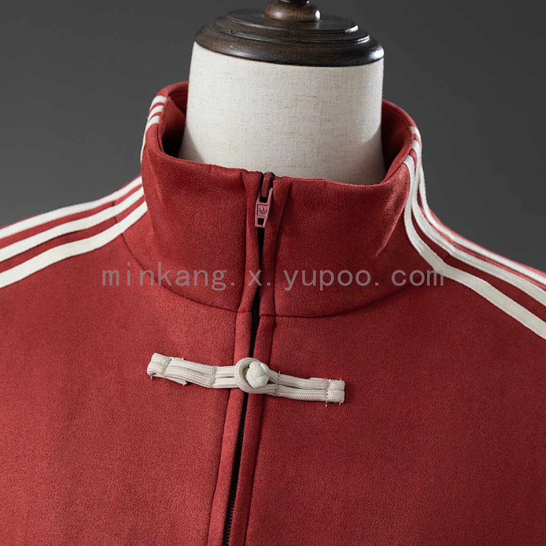 (Chinese New Year) Tang-style jacket - Red S-XXL 9