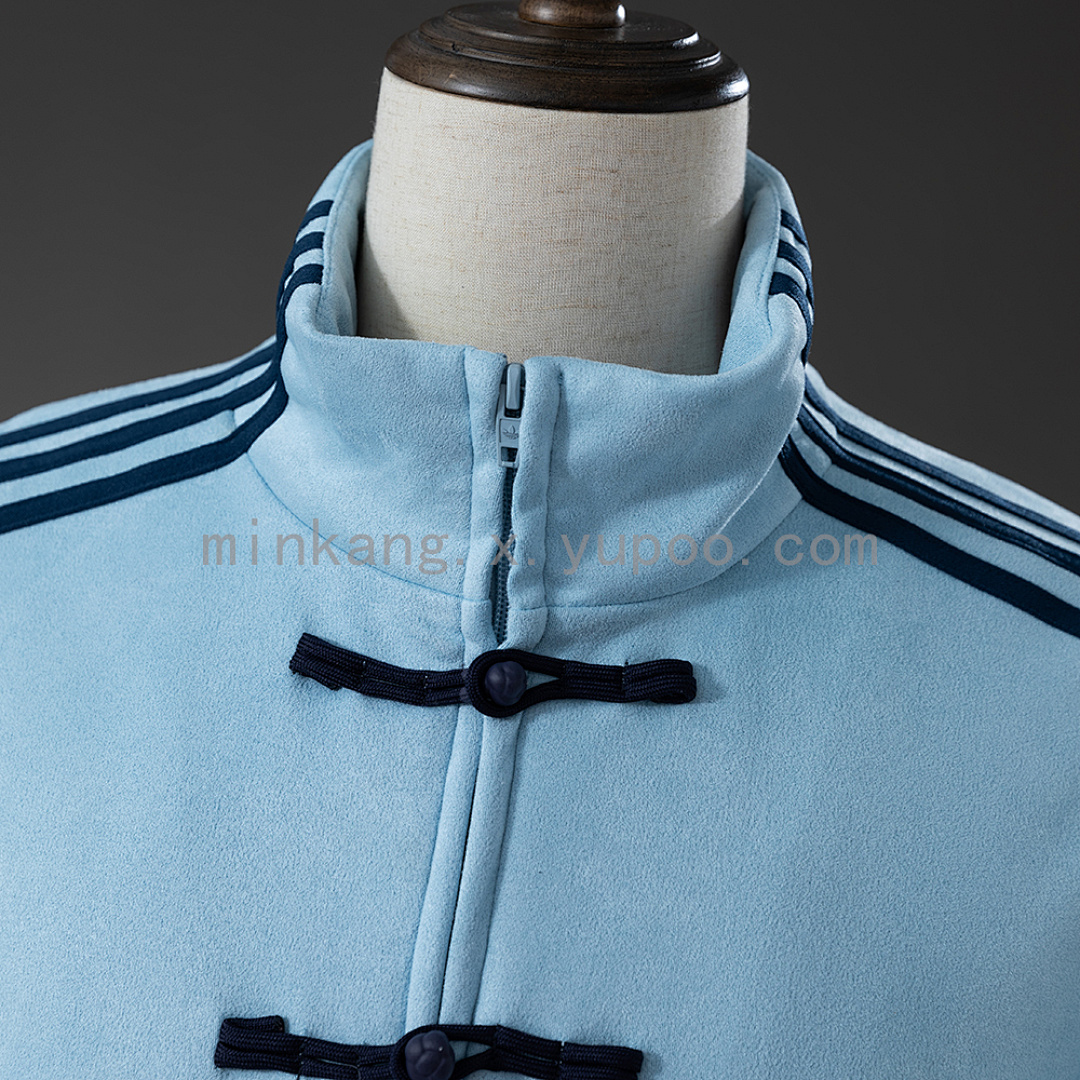 (Chinese New Year) Tang-style jacket - Sky blue S-XL 9