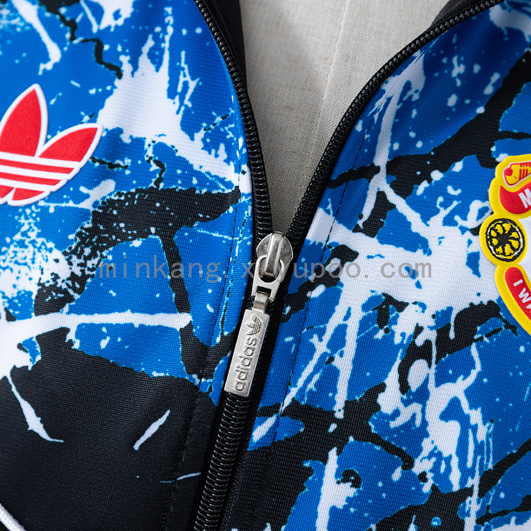 M-U x Stone Roses Track Top 'Black Multi S-XXL 6