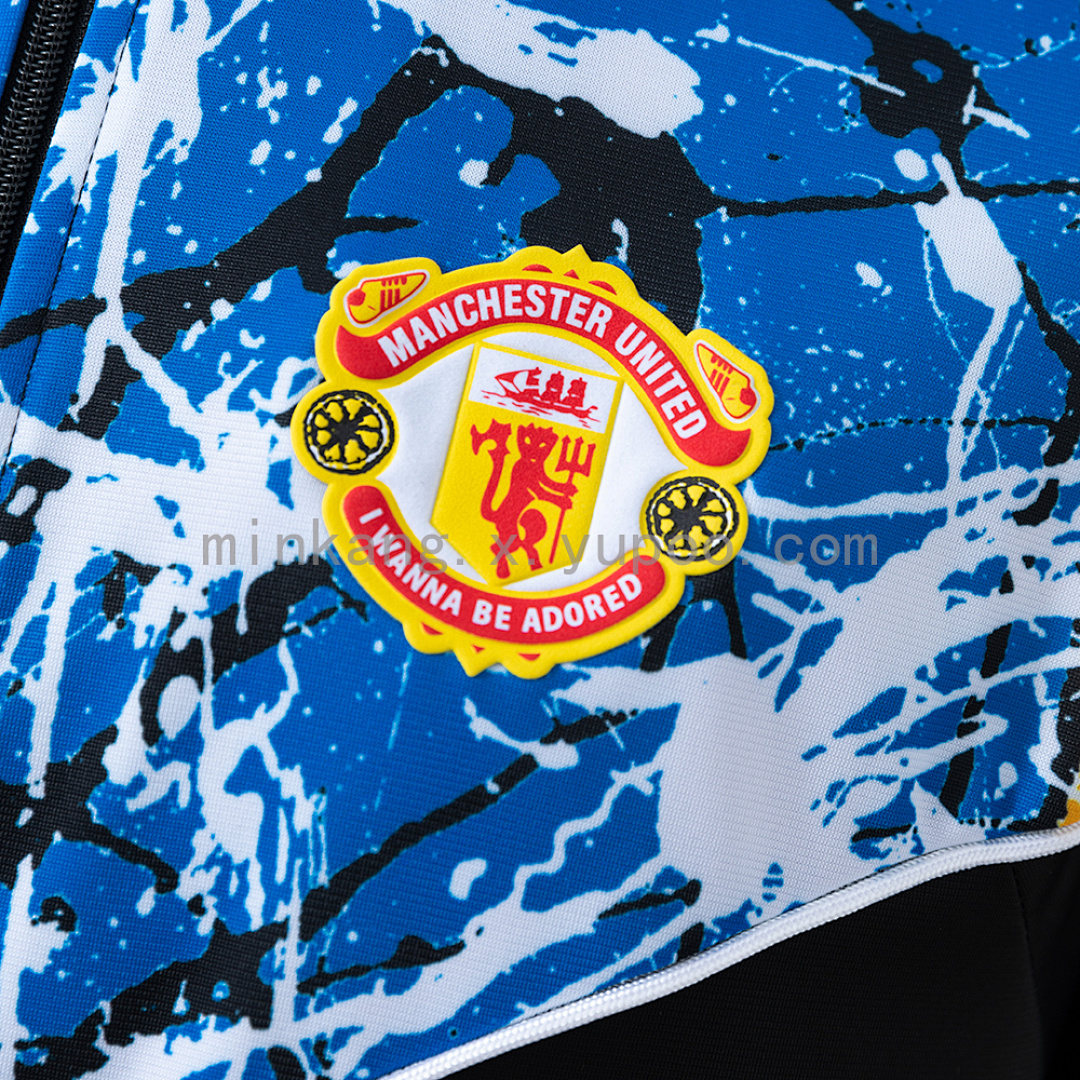 M-U x Stone Roses Track Top 'Black Multi S-XXL 8