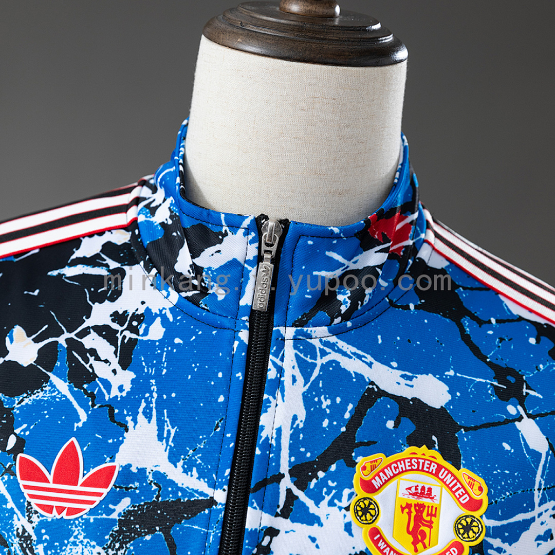M-U x Stone Roses Track Top 'Black Multi S-XXL 9