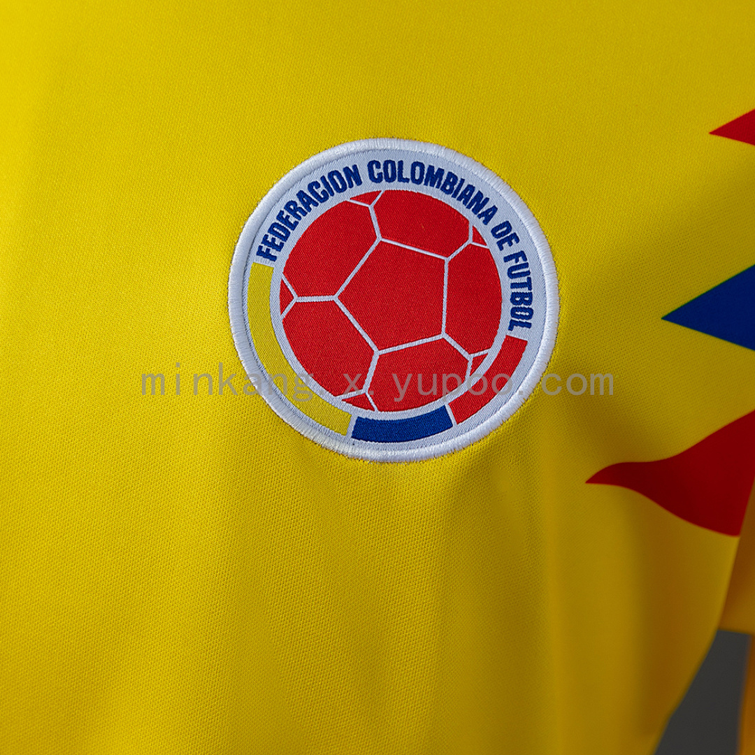 Colombia 1990 Originals Retro Home Jersey S-XXL 6