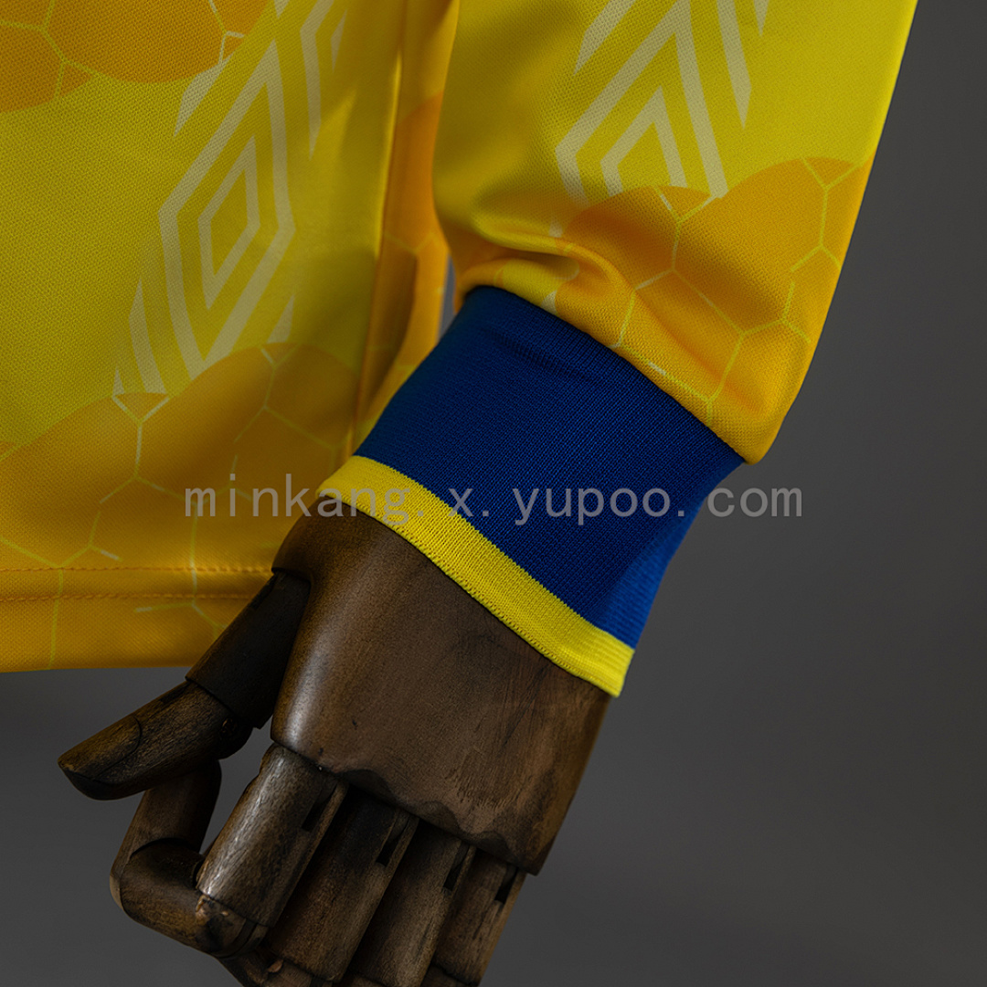 Colombia 1994 Home Retro Long Sleeve Jersey S-XXL 4