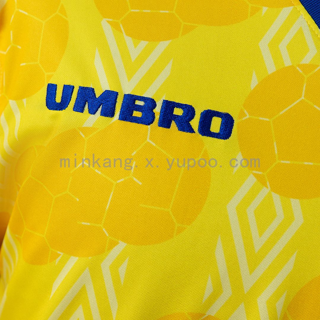 Colombia 1994 Home Retro Long Sleeve Jersey S-XXL 5