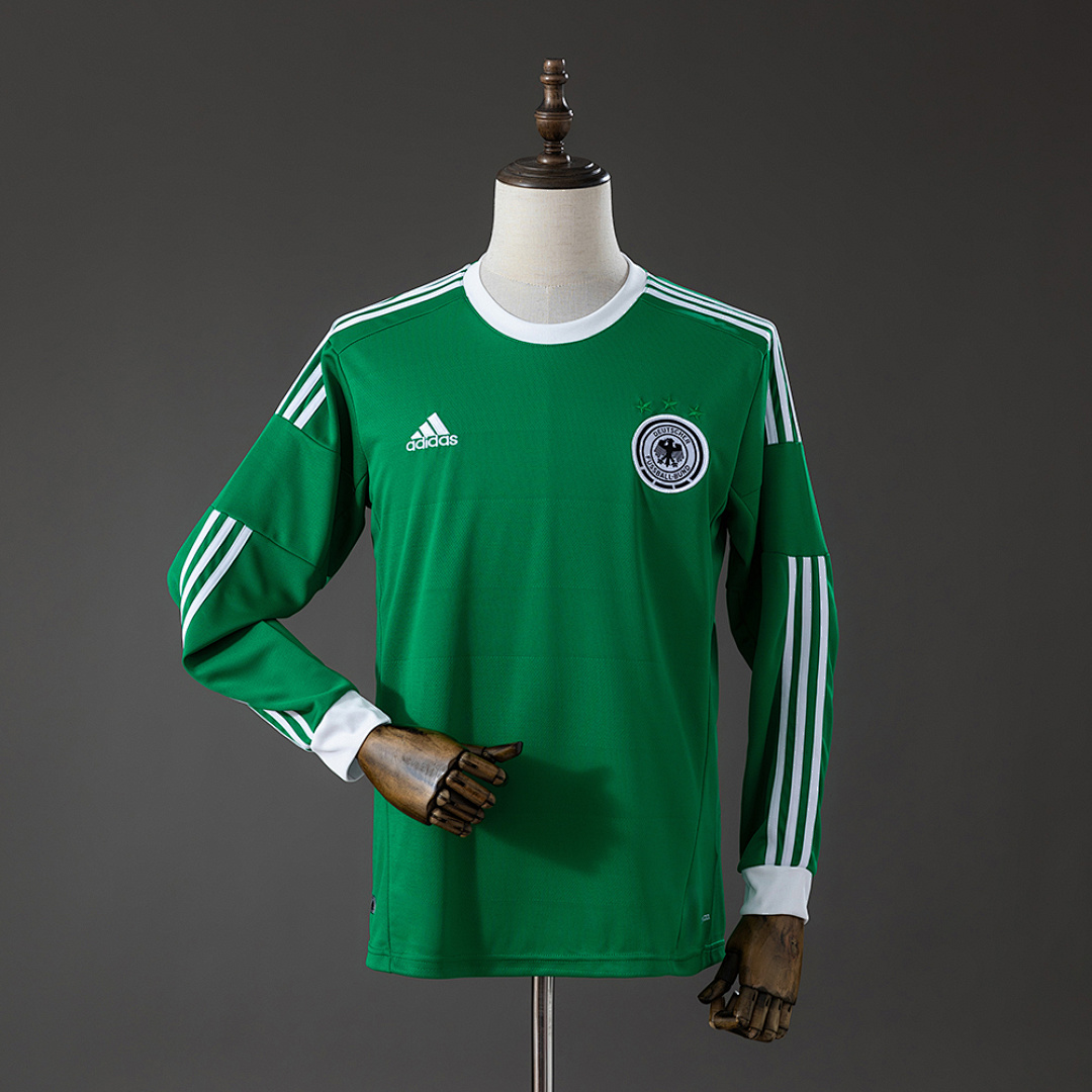 Germany 12/13 Away Retro Long Sleeve Jersey S-XXL 2