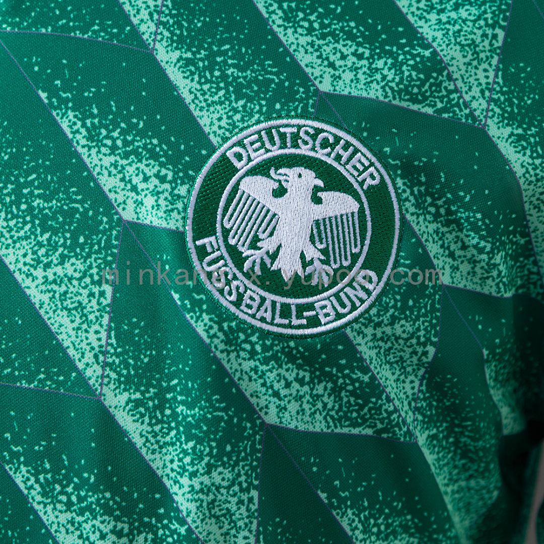Germany 90/91 Away Retro Long Sleeve Jersey S-XXL 6