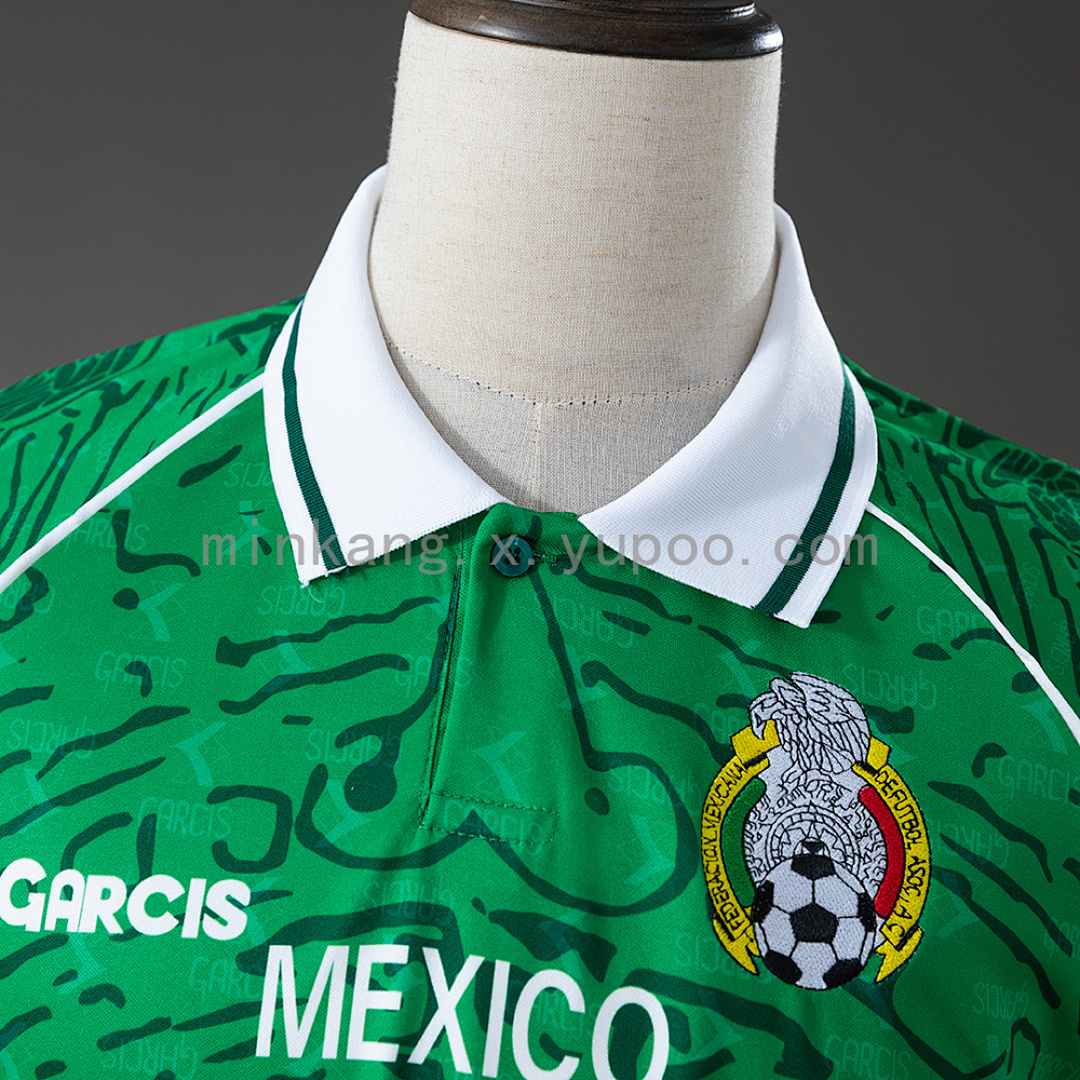 Mexico 1999 Home Retro Jersey S-XXL 9