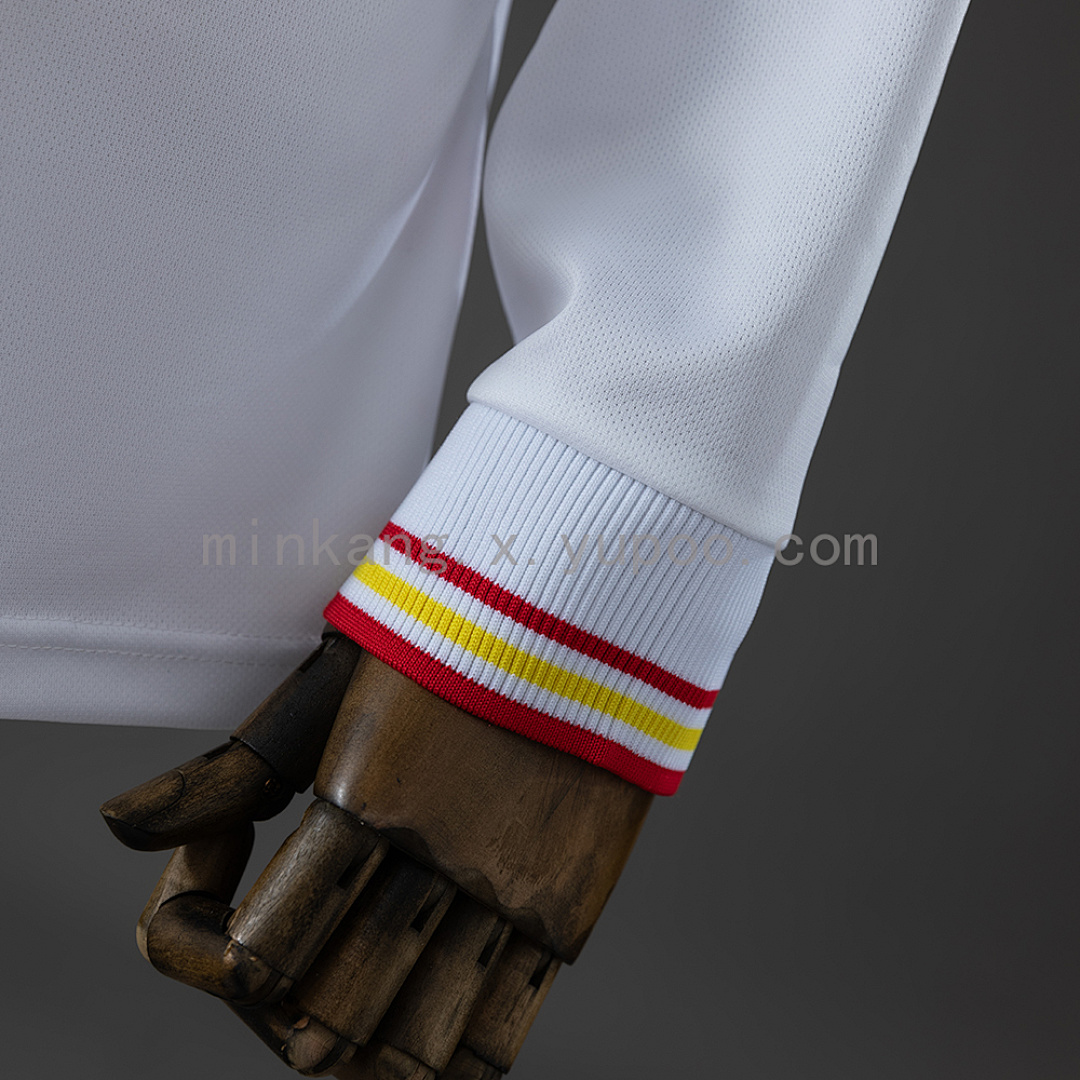 Spain 1996 Away Retro Long Sleeve Jersey S-XXL 7