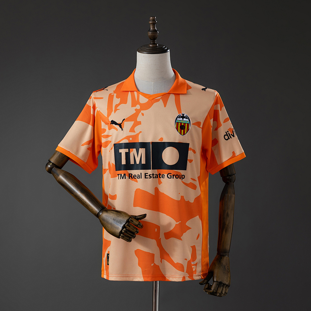 Valencia 25/26 Retro Style Jersey S-4XL 2