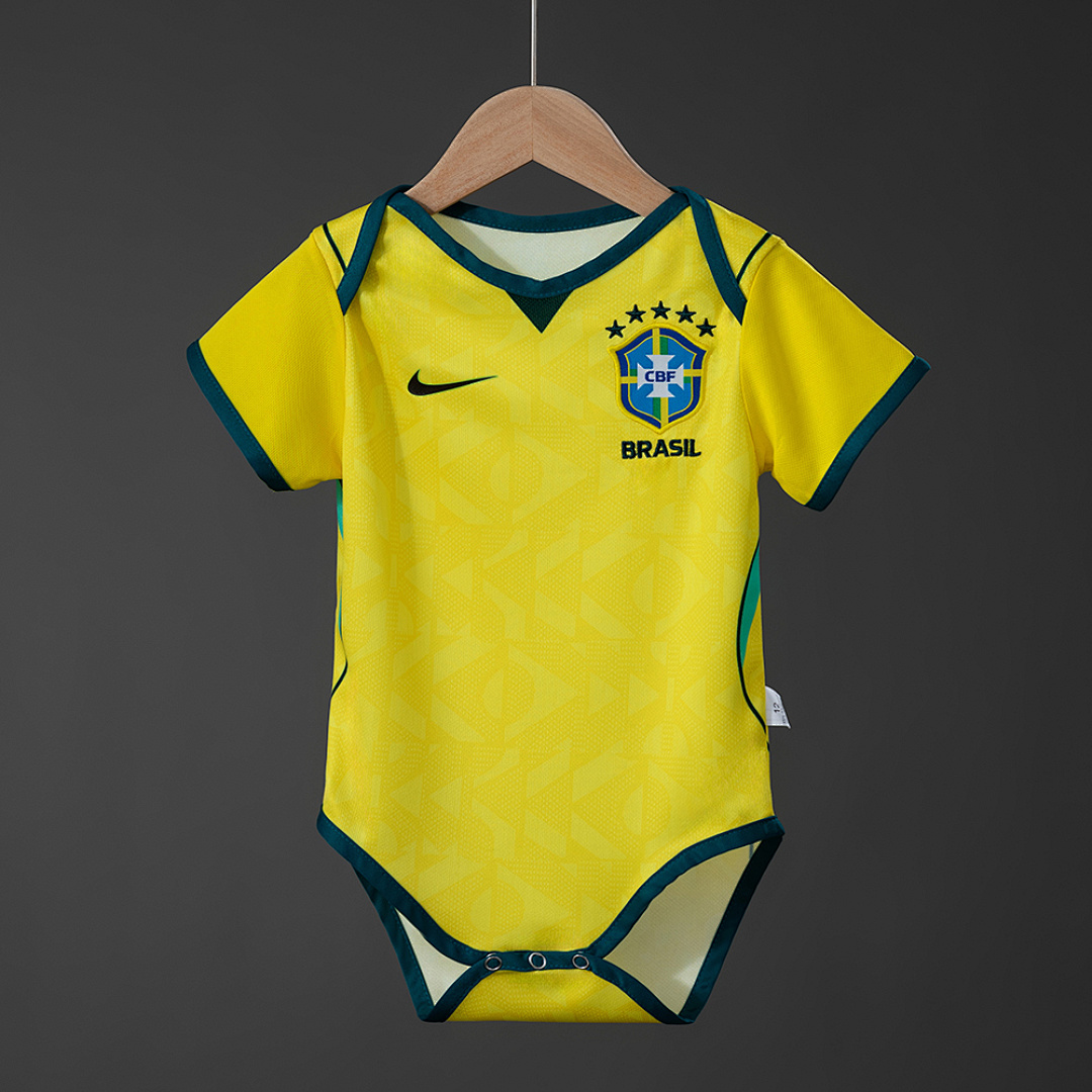 Brazil 26/27 Baby Home Jersey size 9/12 2