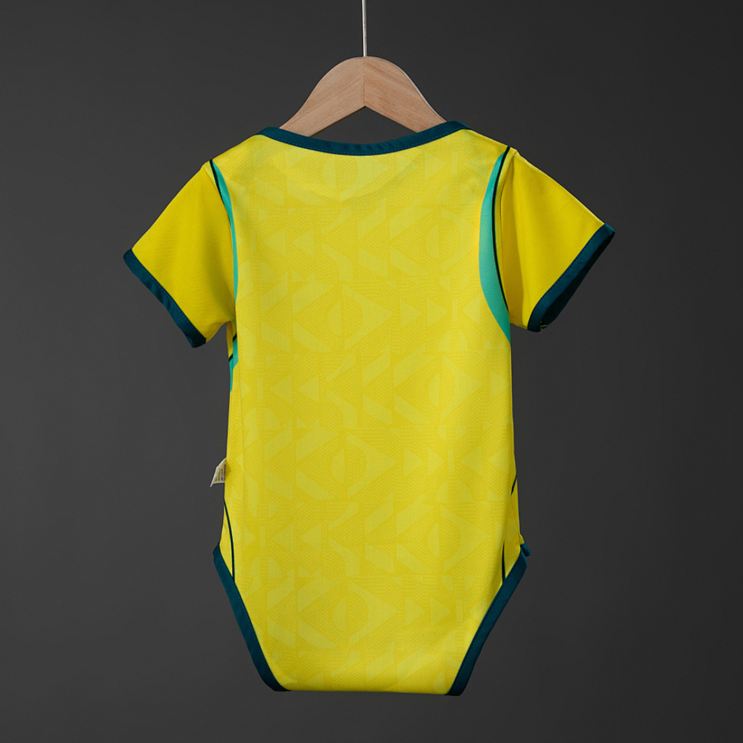 Brazil 26/27 Baby Home Jersey size 9/12 3