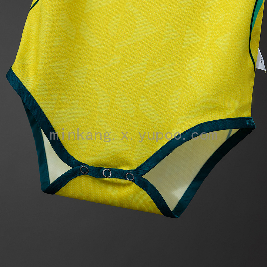 Brazil 26/27 Baby Home Jersey size 9/12 5