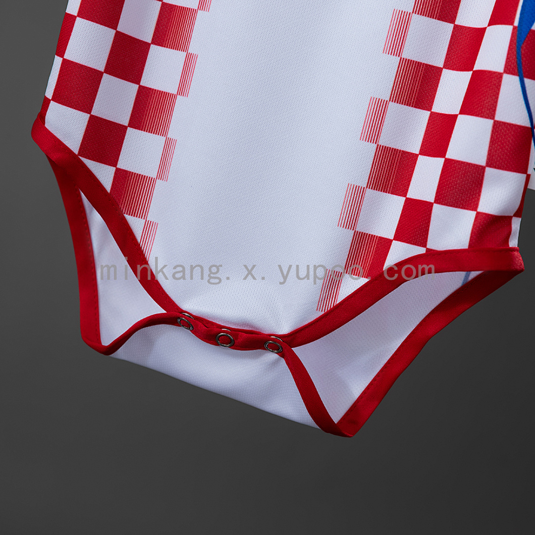 Croatia 26/27 Baby Home Jersey Size 9/12 5