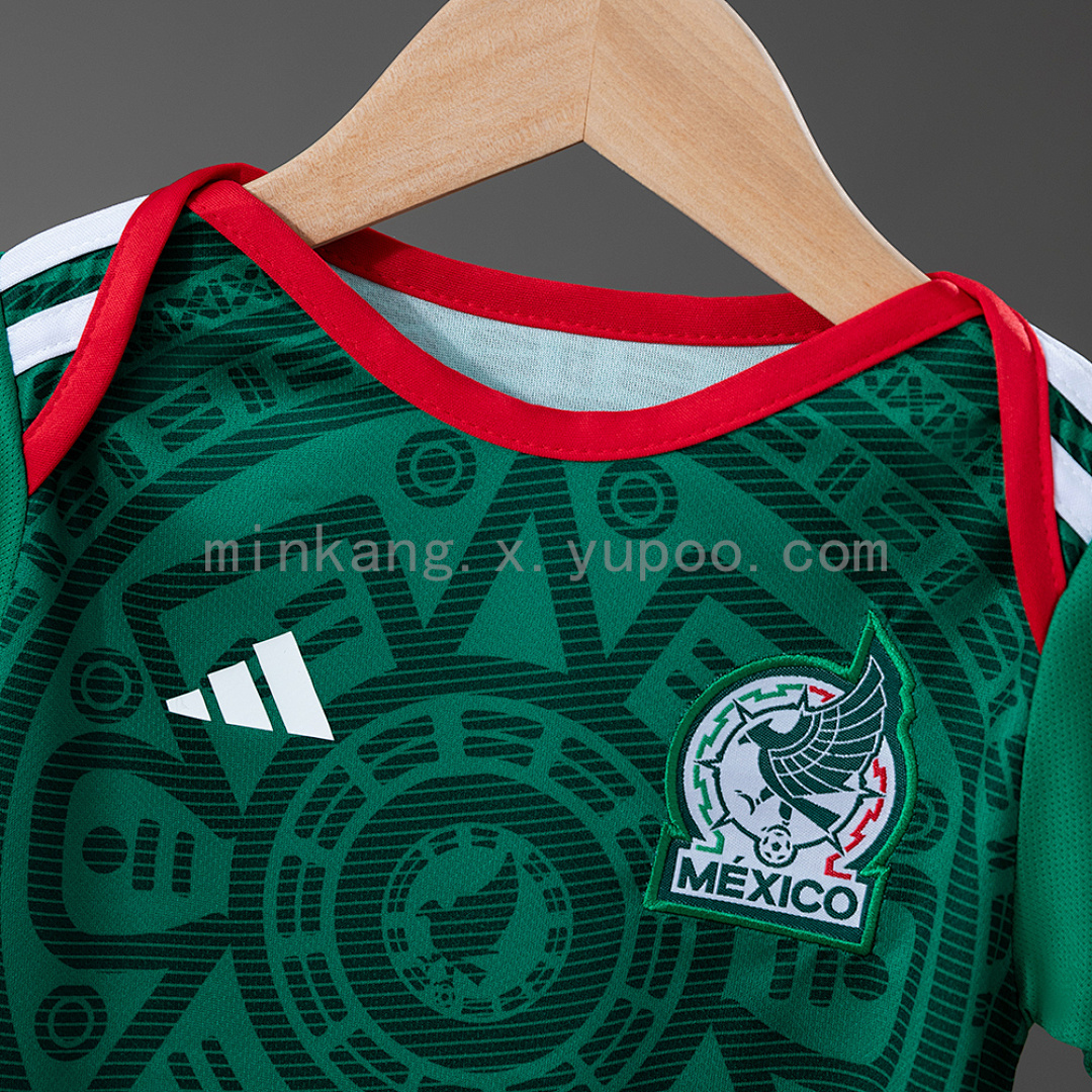 Mexico 26/27 Baby Home jersey size 9/12 10