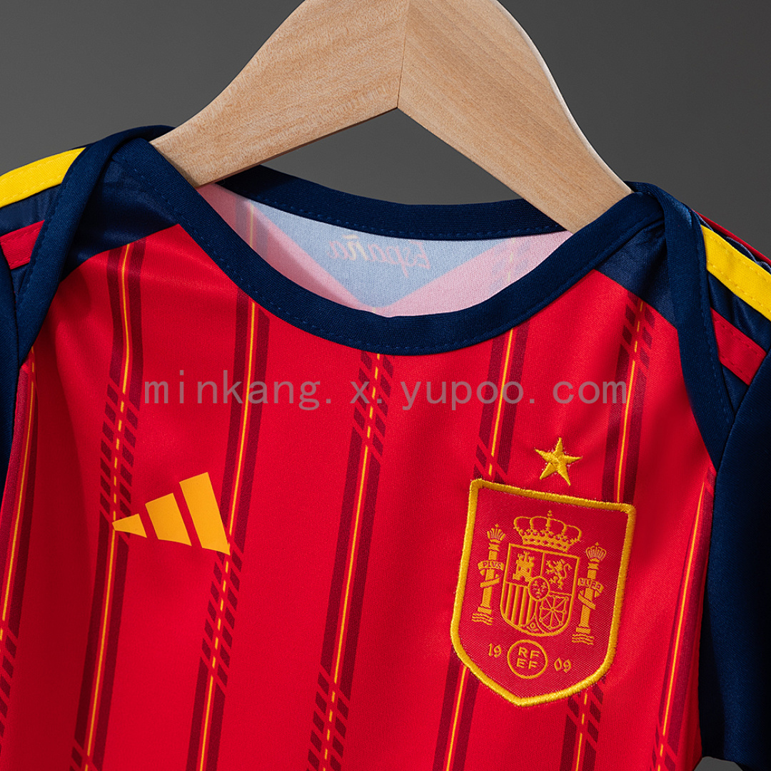 Spain 26/27 Baby Home Jersey Size 9/12 10