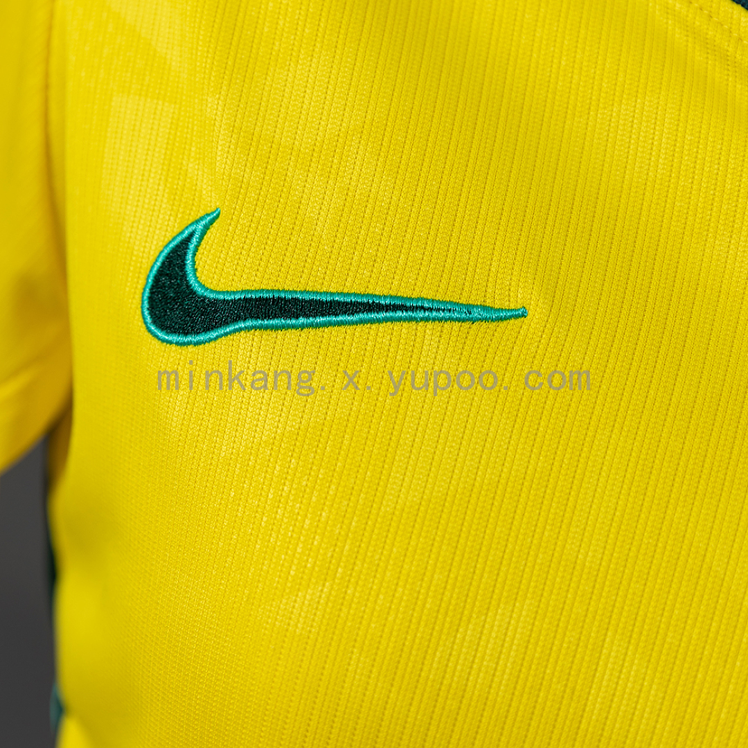 Brazil 2026 Home Women's crop top style Jersey S-XXL 6