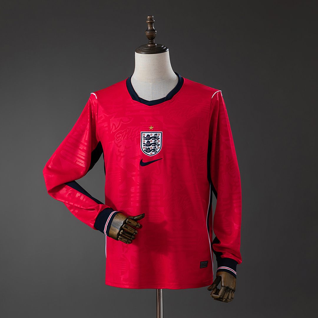 England 2026 Away Long Sleeve Jersey S-3XL 2
