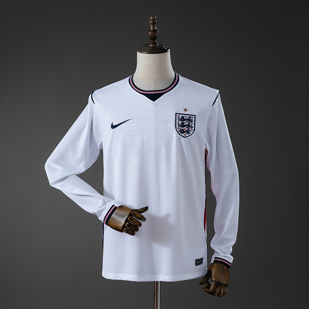 England 2026 Home Long Sleeve Jersey S-3XL 2