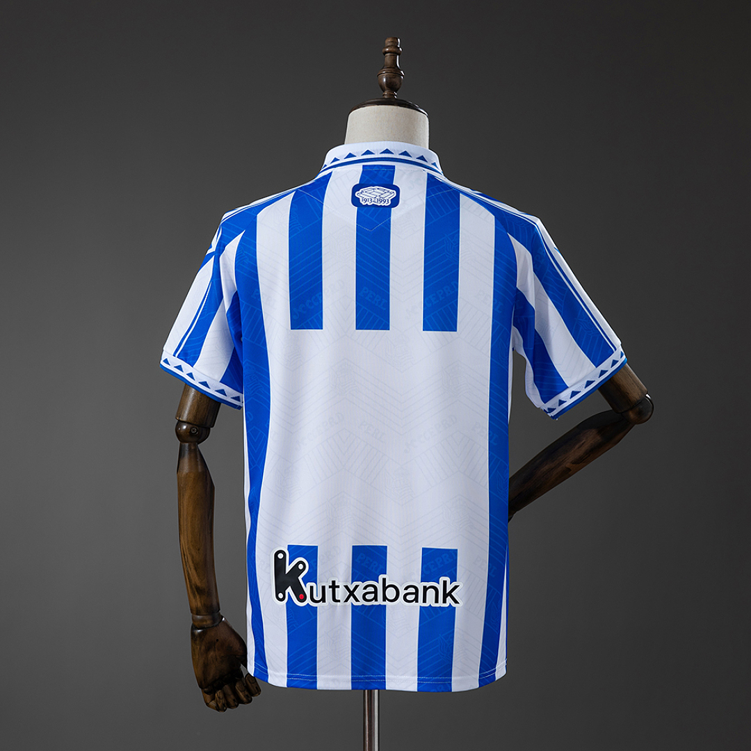 Real Sociedad 25/26 Retro Style Jersey Sizes S-4XL 3