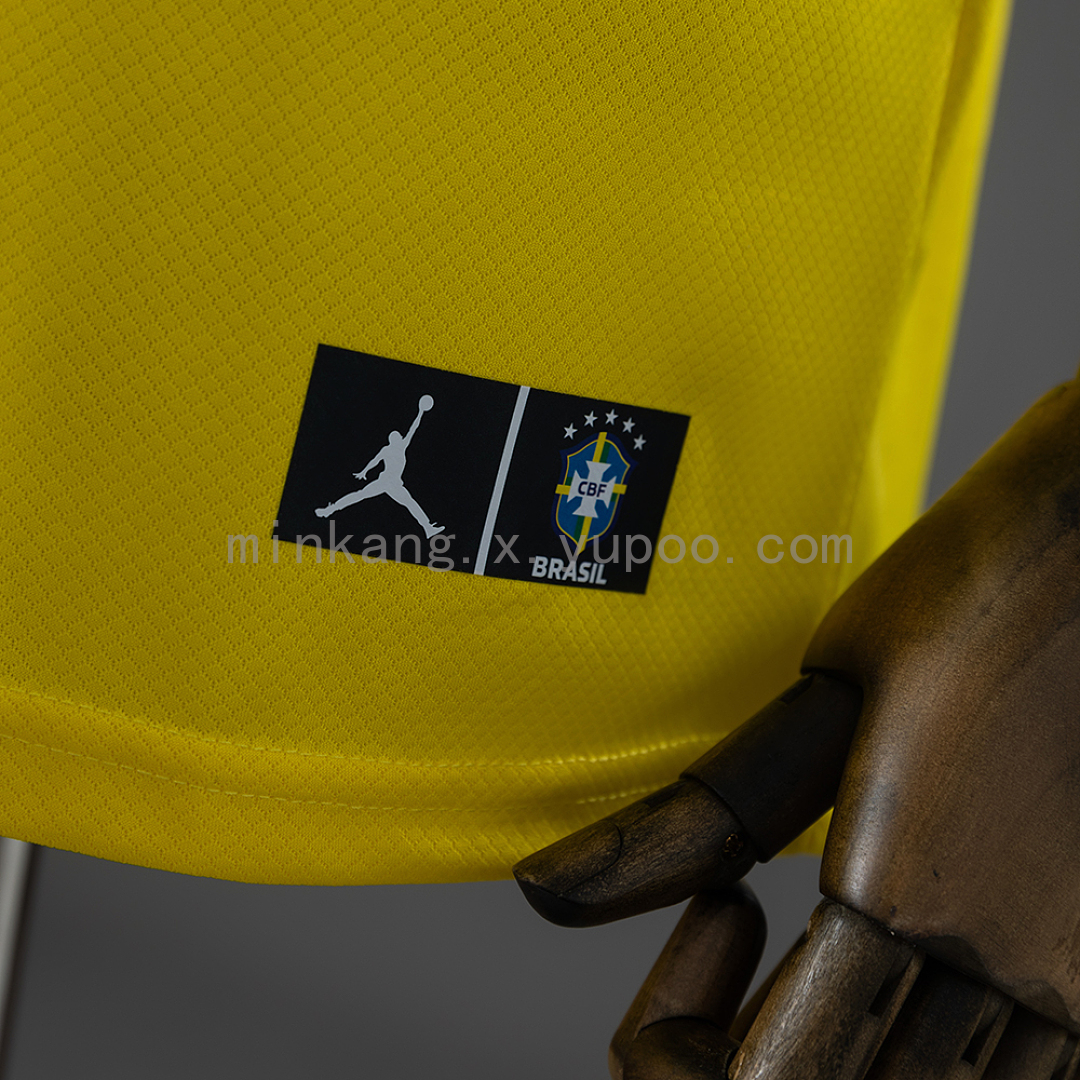 Brazil 2026 Training Vest Yellow S-4XL 4