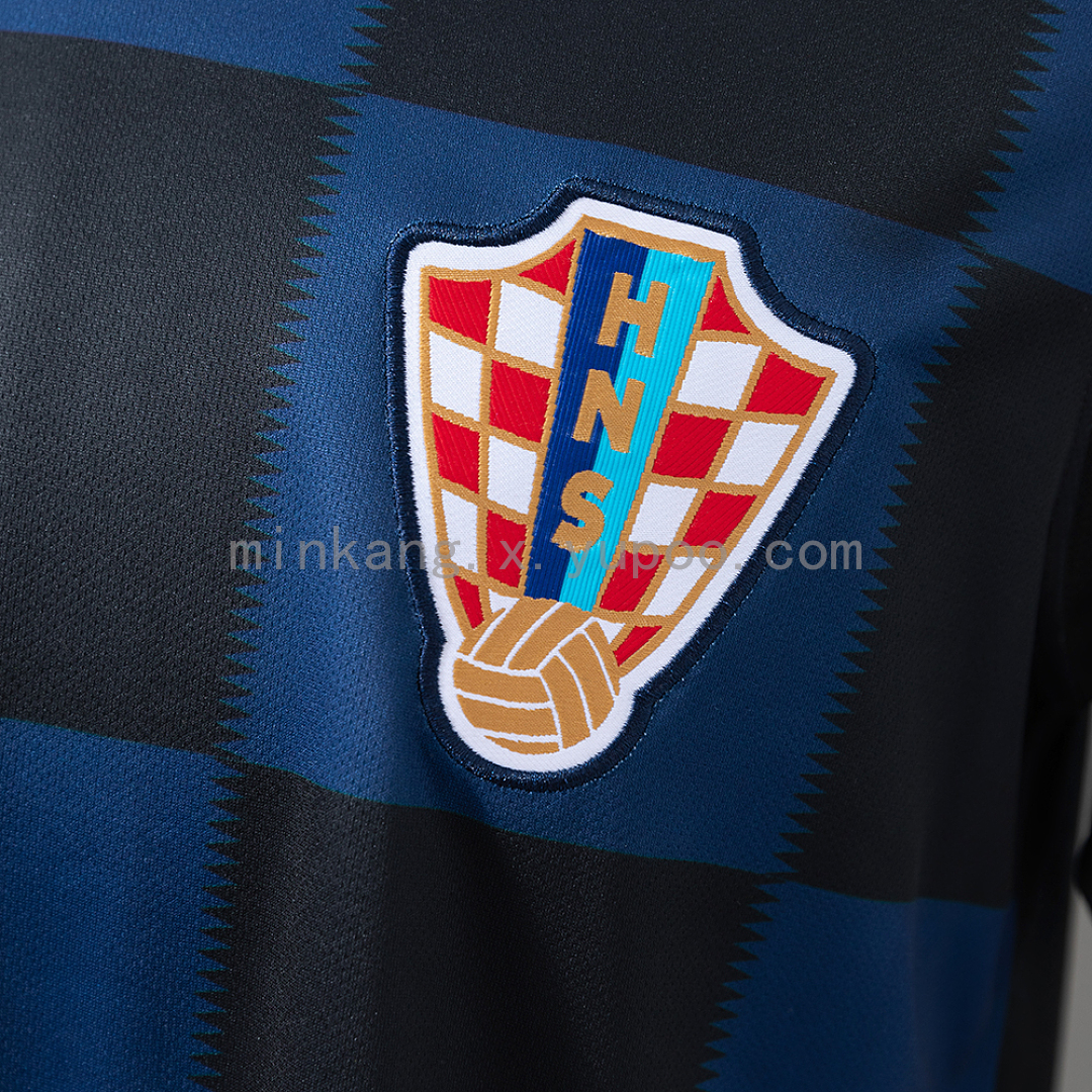 Croatia 2018 Away Retro Jersey S-XXL 7