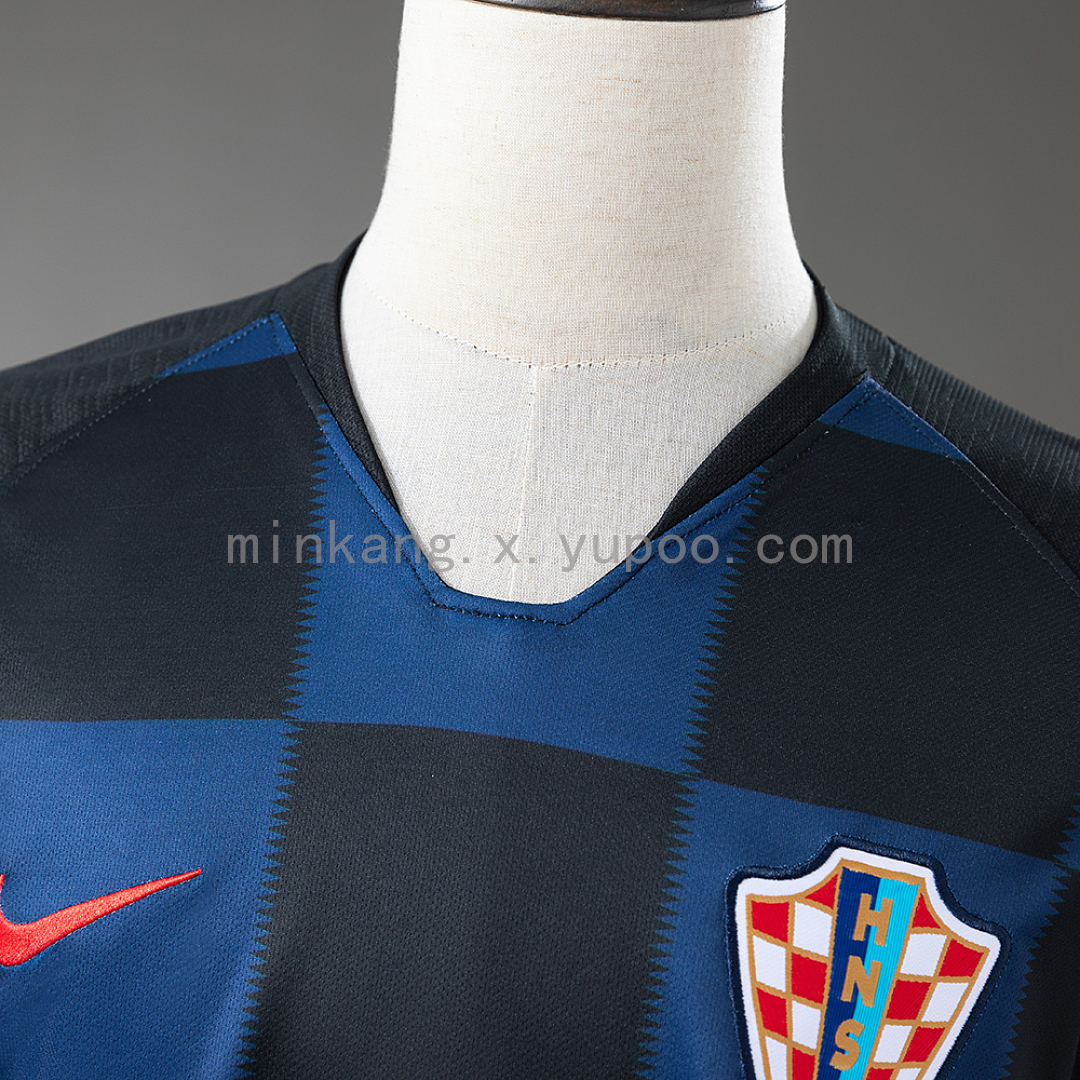 Croatia 2018 Away Retro Jersey S-XXL 8