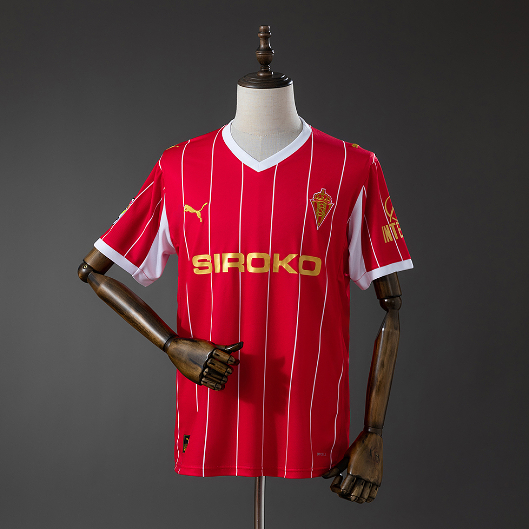 Sporting de Gijon 25/26 Retro Style Jersey S-4XL 2