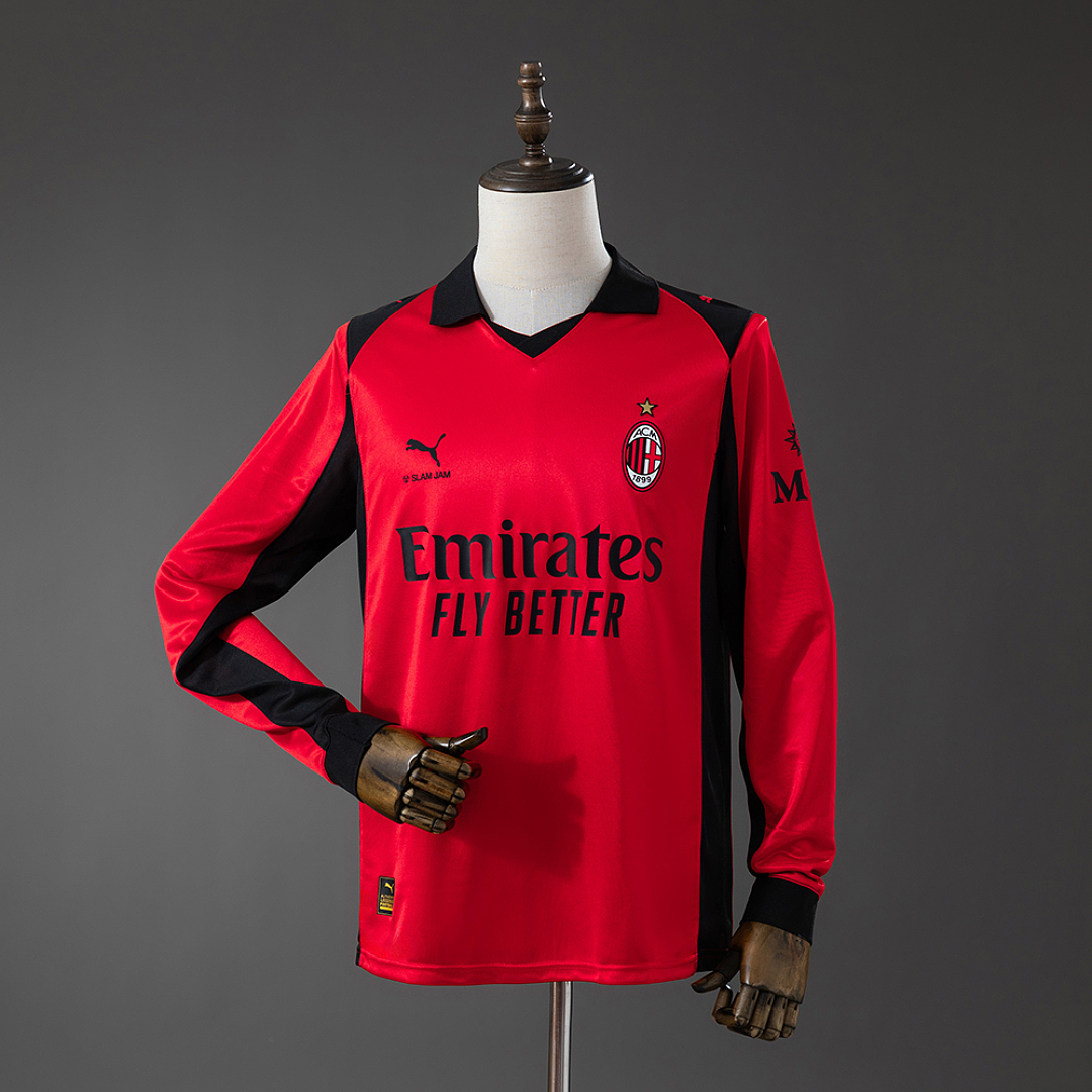 AC Milan x Slam Jam 25/26 Fourth Long Sleeve Jersey S-4XL 2