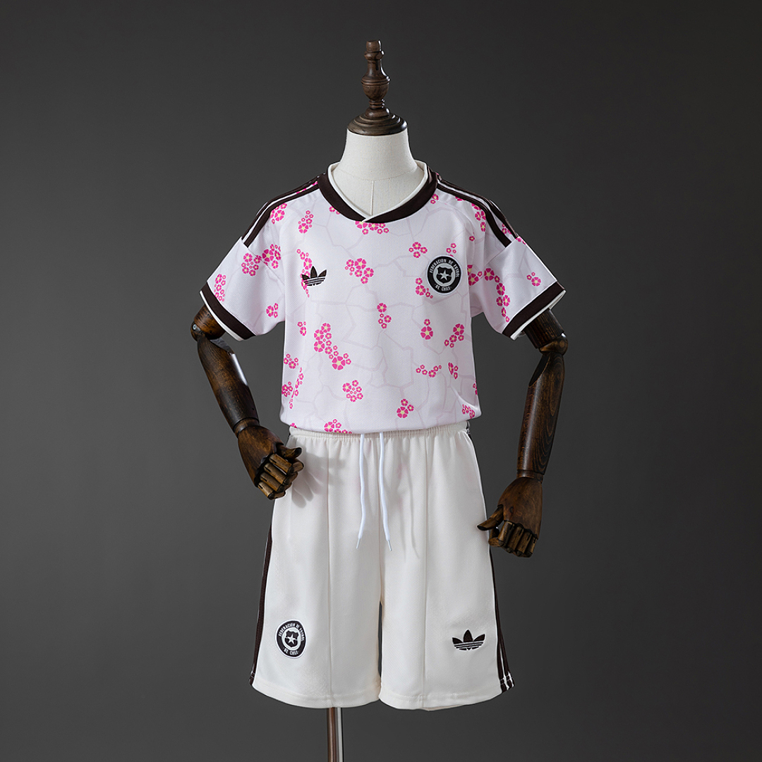 Chile 2026 Away Kids Kit Jersey Size 16-28 2