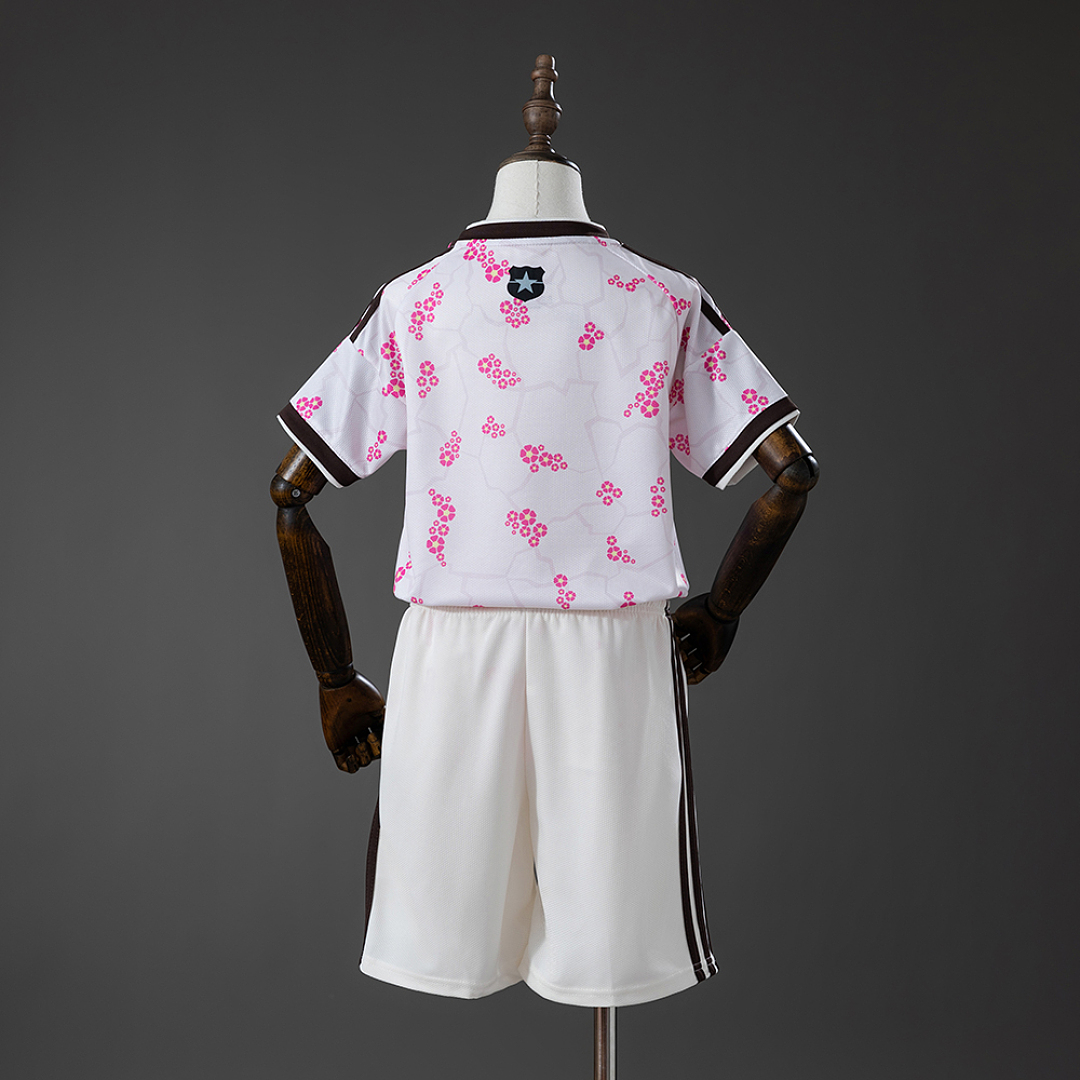 Chile 2026 Away Kids Kit Jersey Size 16-28 3