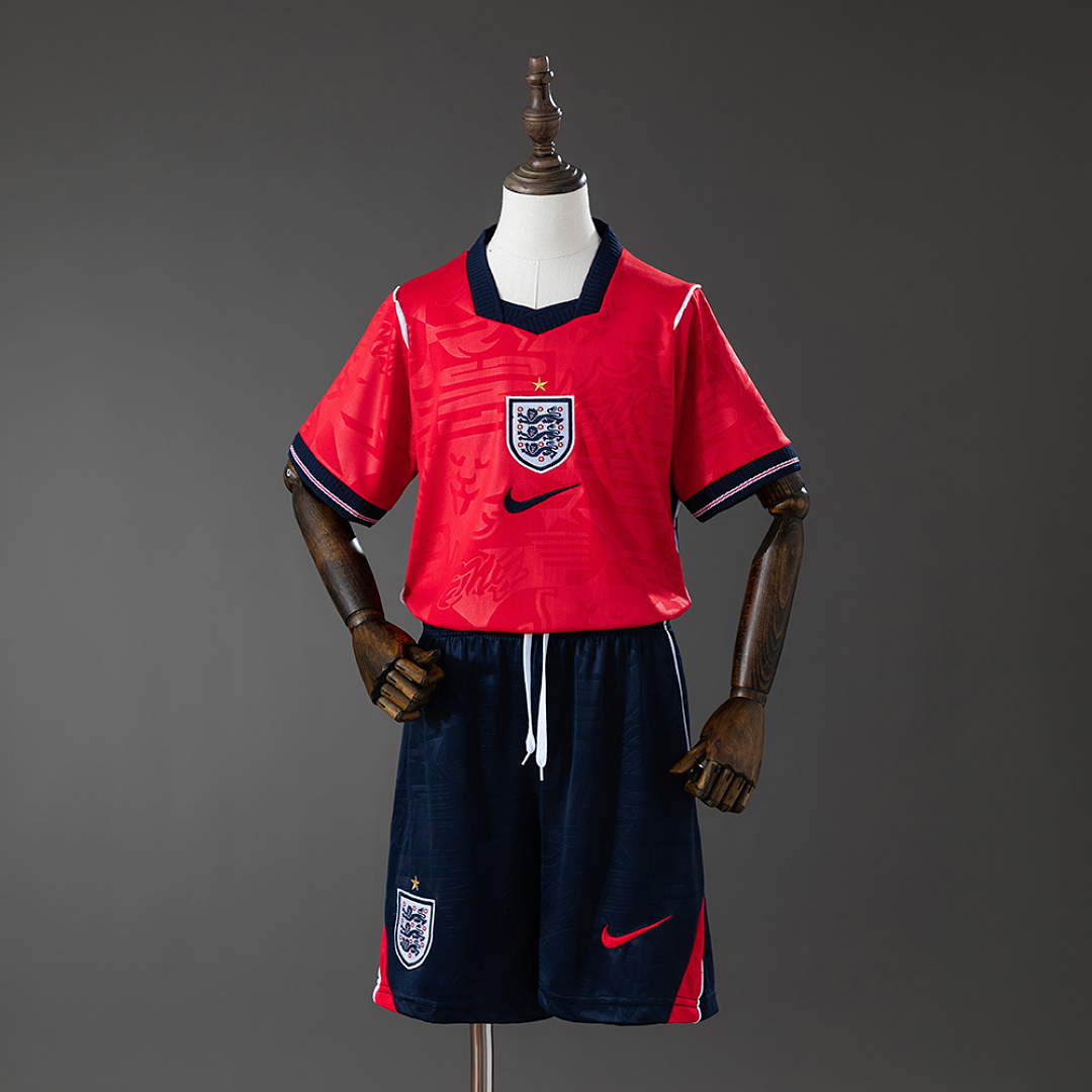 England 2026 Away Kids Kit Jersey Size 16-28 3