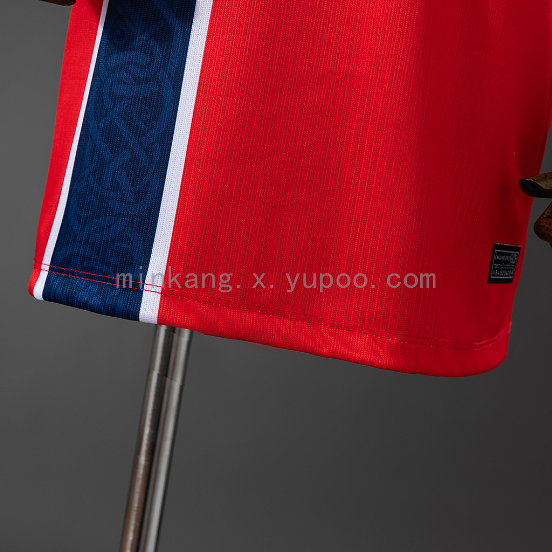 Norway 2026 Home Kids Kit Jersey Size 16-28 11