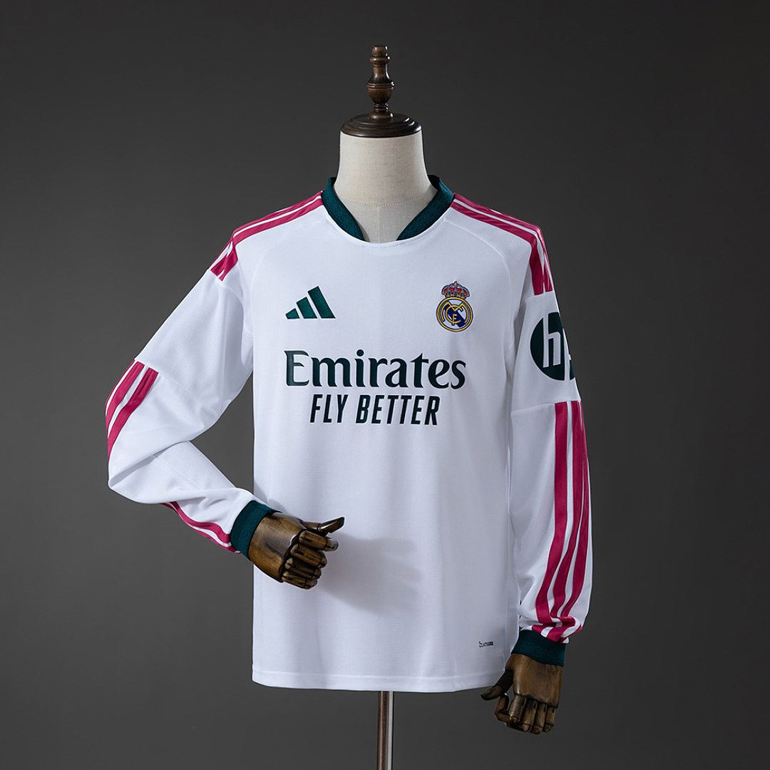 Real Madrid 26/27 Home Long Sleeve Jersey S-4XL 2