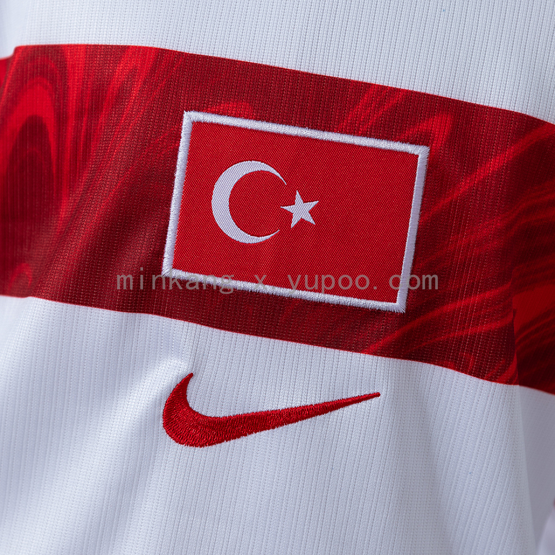 Turkey 2026 Home Kids Kit Jersey Size 16-28 8