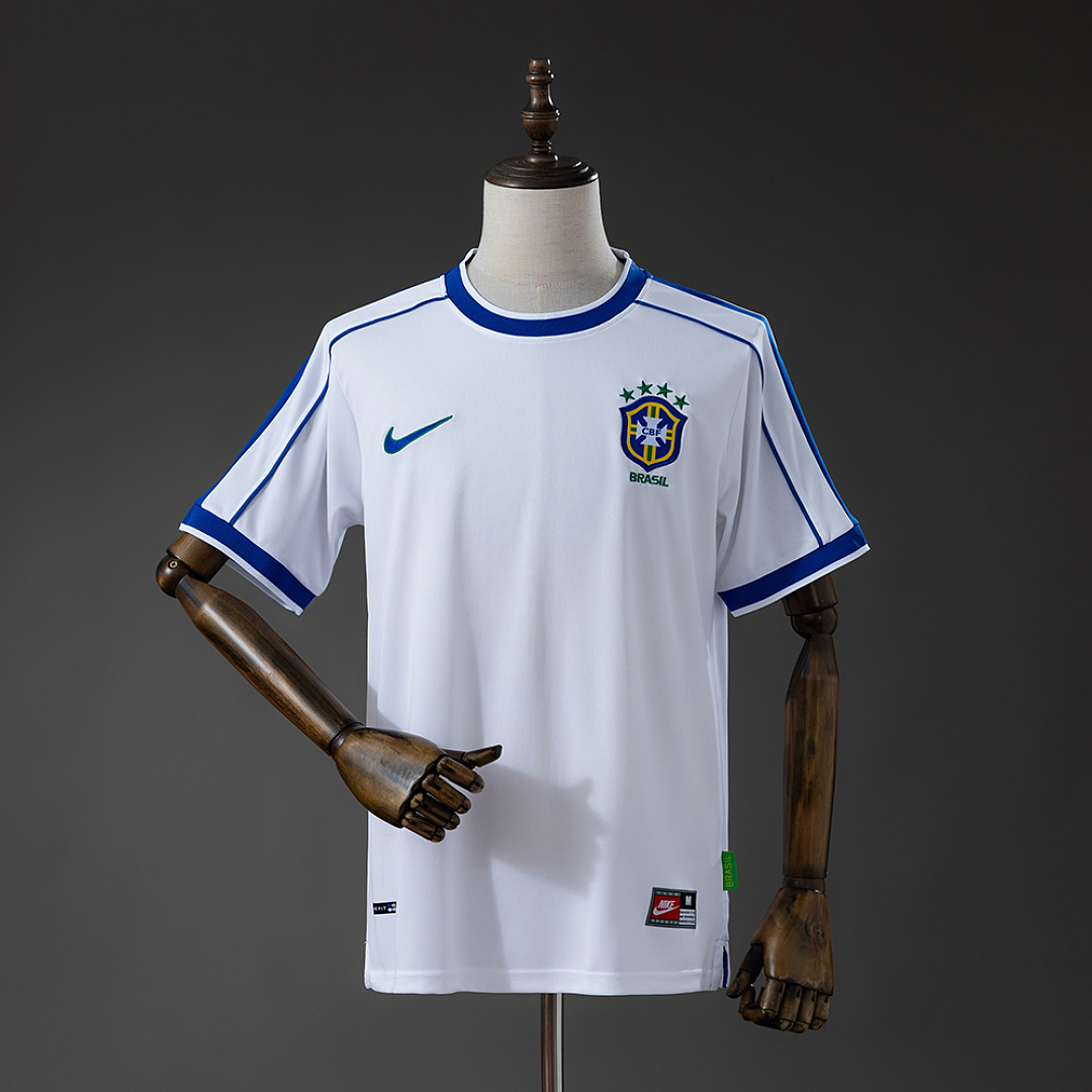 Brazil 1998 Away Retro Jersey S-XXL 2