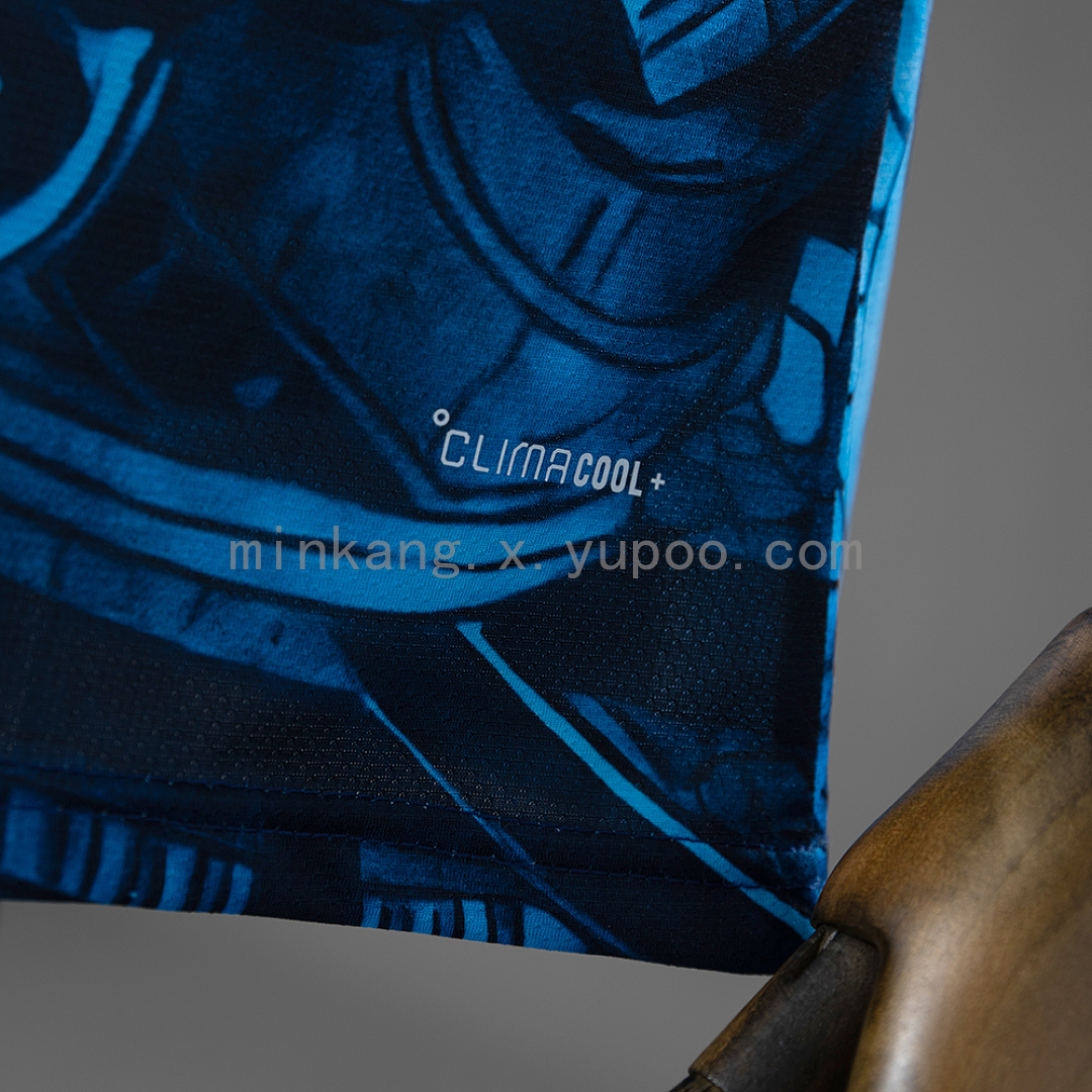 Japan Y-3 Samurai Blue Jersey S-4XL 6