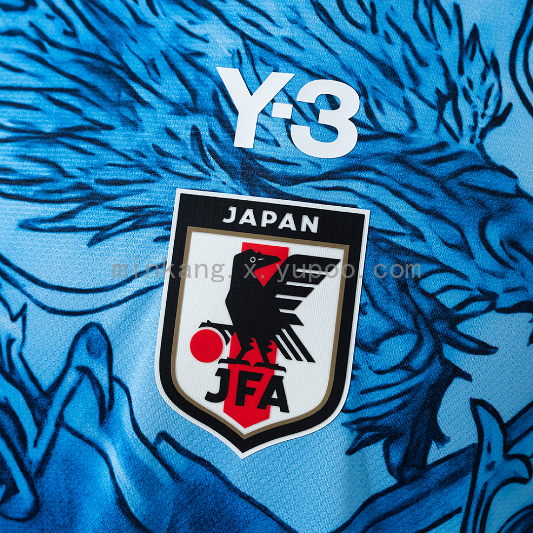 Japan Y-3 Samurai Blue Jersey S-4XL 8