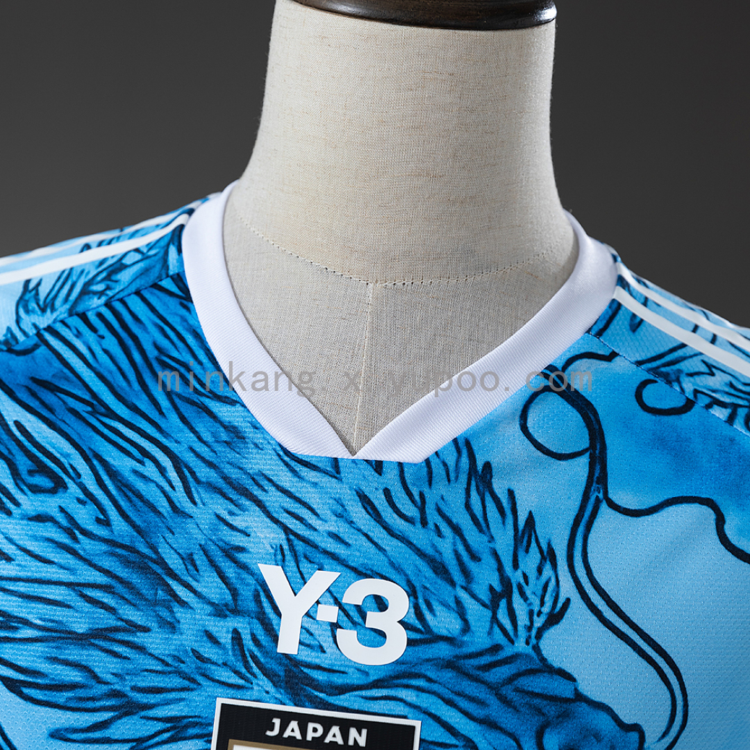 Japan Y-3 Samurai Blue Jersey S-4XL 9