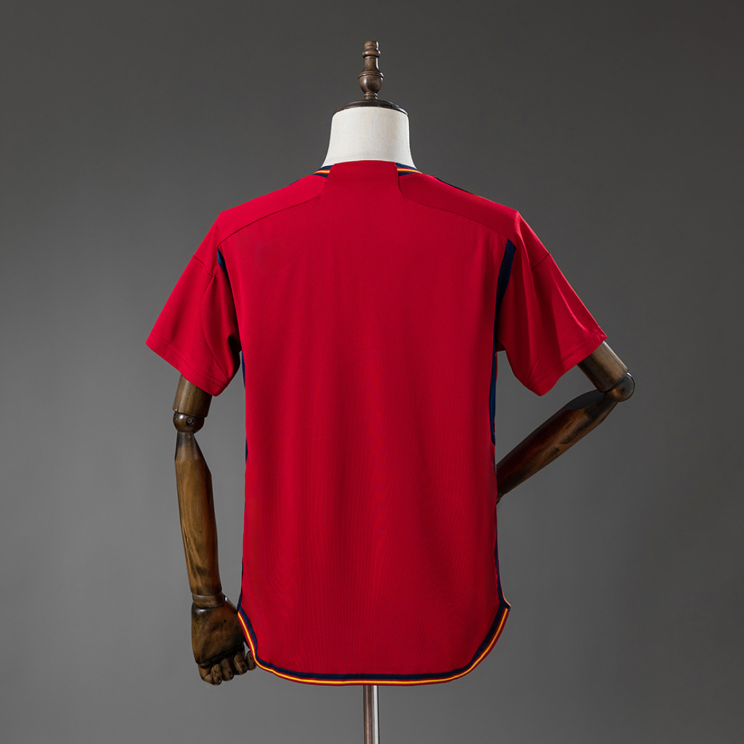 Spain 2022 Home Retro Jersey S-XXL 3