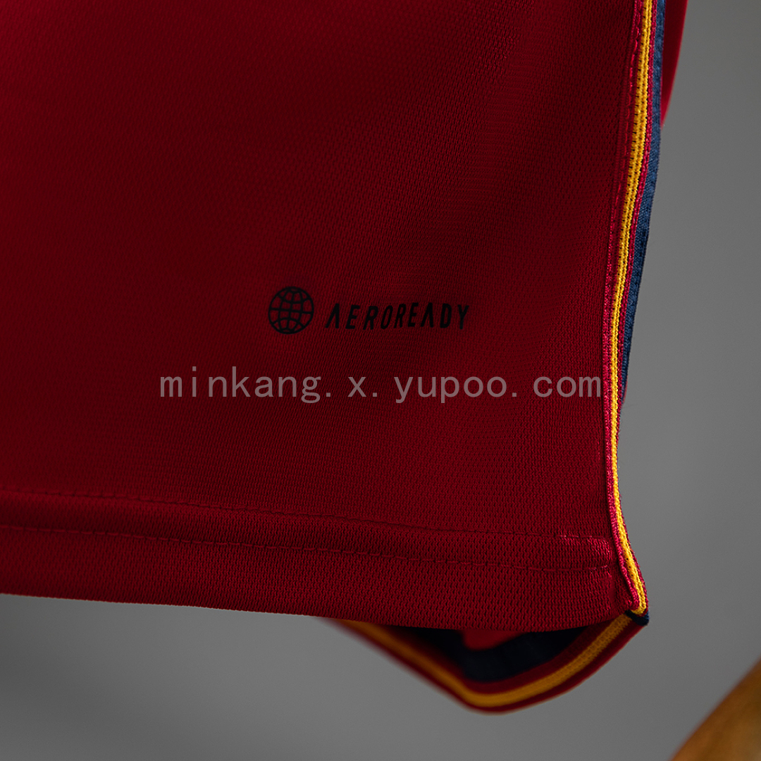 Spain 2022 Home Retro Jersey S-XXL 5