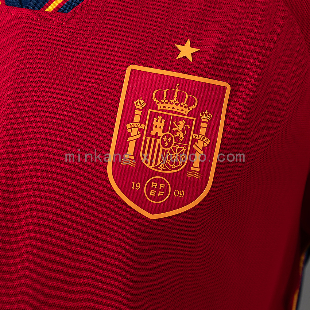 Spain 2022 Home Retro Jersey S-XXL 8