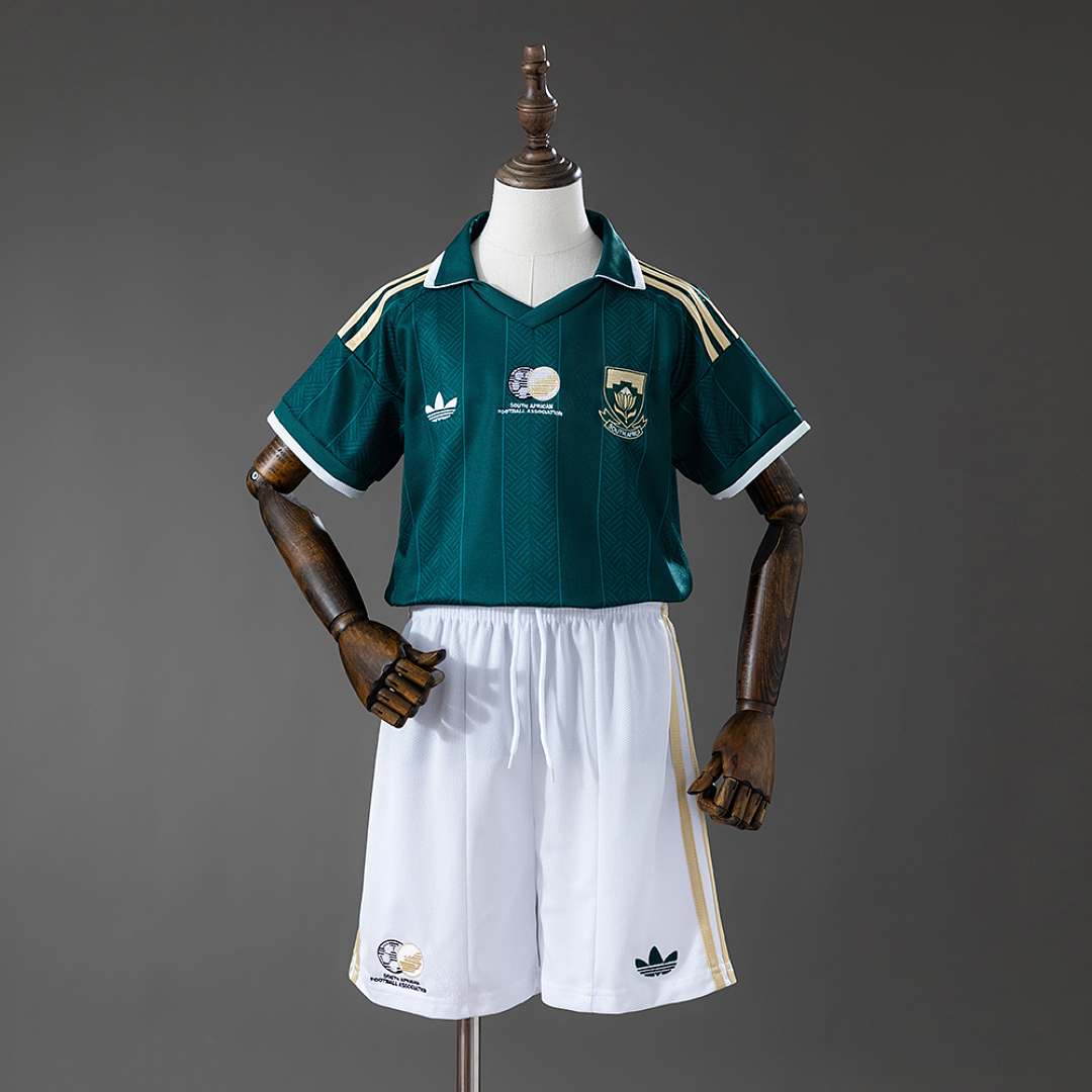 South Africa 2026 Away Kids Kit Jersey Size 16-28 3